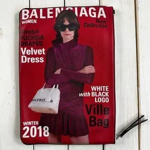 Balenciaga | Bags | Balenciaga Fw8 Grocery Store Magazine Leather